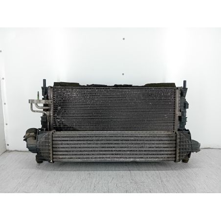 ZESTAW CHŁODNIC WODA KLIMA INTELCOOLER WENTYLATOR FORD FOCUS II 1.6 TDCI 109KM 1.6 TDCI 2005 3M5H9L440AE  3M5H8005TL  3M5H8C607-RE 
