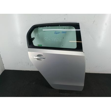 DRZWI TYŁ PRAWY SKODA CITIGO 1.0 12V 60KM 1.0 12V 2014 DRZWI TYŁ PRAWY  