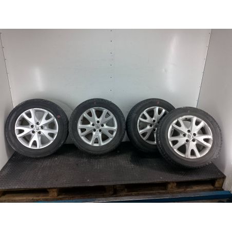 FELGI ALUMINIOWE KOMPLET 17 Z OPONAMI RENAULT KOLEOS I 2.0 DCI 150KM 2.0 DCI 2008 40300-JY02B 