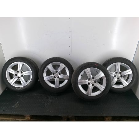 FELGI ALUMINIOWE KOMPLET 16 Z OPONAMI PEUGEOT 508 I 2.0 HDI 163KM 2.0 HDI 2011 9671401180 