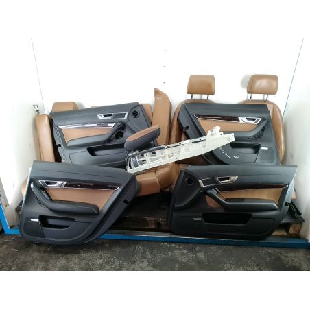 FOTELE KANAPA BOCZKI SKÓRA KOMPLET AUDI A6 C6 3.2 FSI 255KM 3.2 FSI 2008 FOTELE KANAPA BOCZKI SKÓRA KOMPLET 