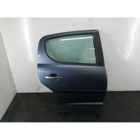 DRZWI TYŁ PRAWY PEUGEOT 207 1.4 16V 88KM 1.4 16V 2006 DRZWI TYŁ PRAWY  