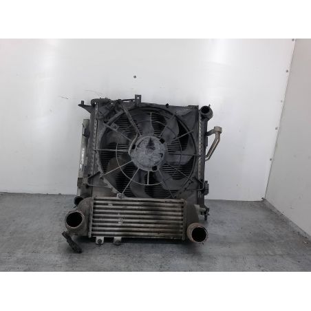 ZESTAW CHŁODNIC WODA KLIMA INTELCOOLER WENTYLATOR KIA CEE'D I 1.6 CRDI 90KM 1.6 CRDI 2007 25310-1H600  940007  6039515   