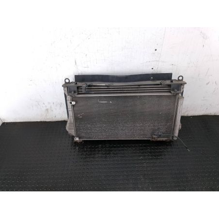 ZESTAW CHŁODNIC WODA KLIMA INTELCOOLER WENTYLATOR TOYOTA AURIS I 2.0 D-4D 126KM 2.0 D-4D 2007 16040-0R050 JD127100-2541 MF422133-6531 