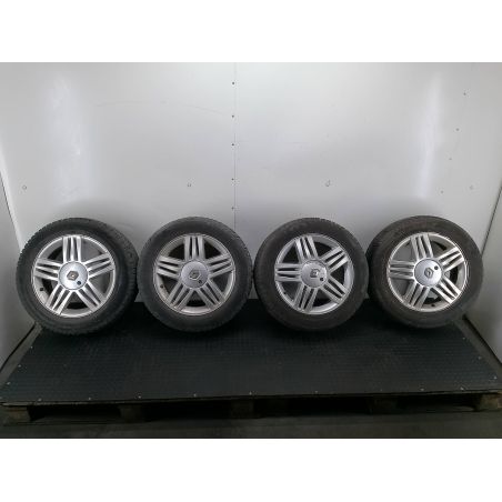 FELGI ALUMINIOWE KOMPLET 16 Z OPONAMI RENAULT SCENIC II 1.6 16V 115KM 1.6 16V 2005 8200217242 