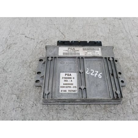 KOMPUTER, STEROWNIK CITROEN C2 1.4 i 8V 75KM 1.4 i 8V 2004 9656051180  9642222380 21584999-8 