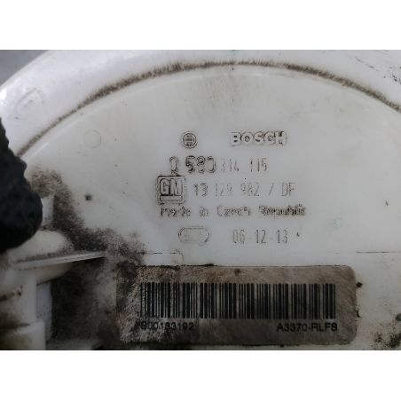 POMPA PALIWA OPEL ZAFIRA B 1.8 16V 140KM 1.8 16V 2007 13129982DF 0580314115  