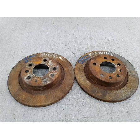 TARCZE HAMULCOWE TYŁ OPEL VECTRA C 2.2 DTI 125KM 2.2 DTI 2002 TARCZE HAMULCOWE TYŁ 