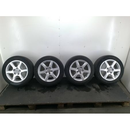 FELGI ALUMINIOWE KOMPLET 16 Z OPONAMI AUDI A6 C6 2.0 TDI 2008 4F0601025CM 