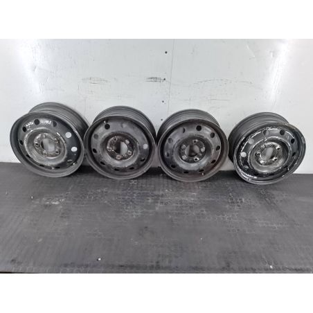 FELGI STALOWE KOMPLET 16 RENAULT MASTER II FL 2.5 DCI 2004 6JX16  ET66 