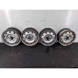 FELGI STALOWE KOMPLET 16 RENAULT MASTER II 2.5 DCI20026JX16  ET66 5X130                                            