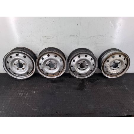 FELGI STALOWE KOMPLET 16 RENAULT MASTER II 2.5 DCI 2002 6JX16  ET66 5X130 