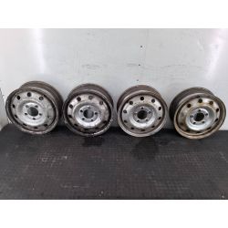 FELGI STALOWE KOMPLET 16 OPEL MOVANO A 2.5 DTI 115KM2.5 DTI20046JX16  ET66  5X130                                            