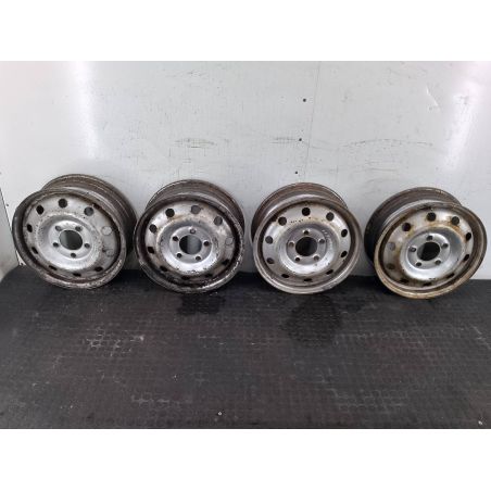 FELGI STALOWE KOMPLET 16 OPEL MOVANO A 2.5 DTI 115KM 2.5 DTI 2004 6JX16  ET66  5X130 