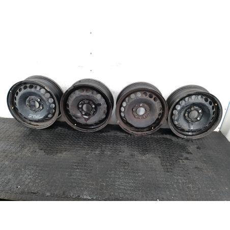 FELGI STALOWE KOMPLET 15 MERCEDES-BENZ KLASA A W169 1.5 95KM 1.5 8V A150 2005 1694000402  2150286   