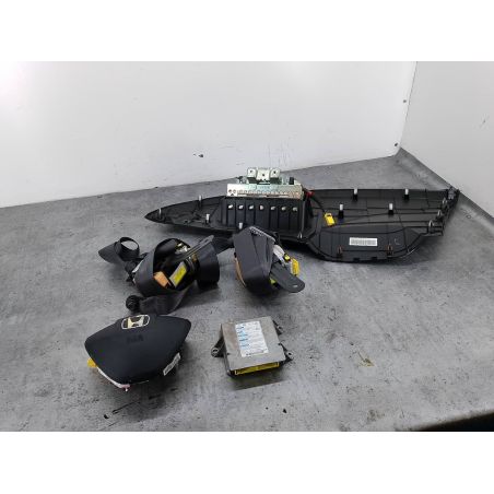 ZESTAW PODUSZEK AIRBAG, PASY PRZÓD, SENSOR HONDA JAZZ III 1.2 I-VTEC 1.2 I-VTEC 2009 77960-TF0-G820-M3 77800-TF0-E81 77850-TH5-K81  