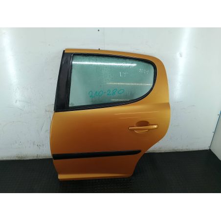 DRZWI TYŁ LEWY PEUGEOT 207 1.4 VTI 95KM 1.4 VTI 2007 DRZWI TYŁ LEWY  