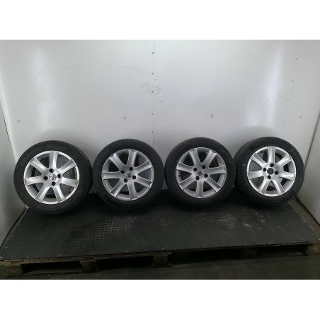 FELGI ALUMINIOWE KOMPLET 16 Z OPONAMI PEUGEOT 207 SW 1.6 HDI 109KM 1.6 HDI 2007 04322X  195/55R16 87H KTP 109 2672 6.0" 
