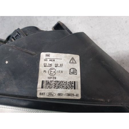 LAMPA PRZÓD PRAWA FORD FOCUS II 1.6 TDCI 109KM 1.6 TDCI 2004 4M51-13W029-AC 03 109 2816 