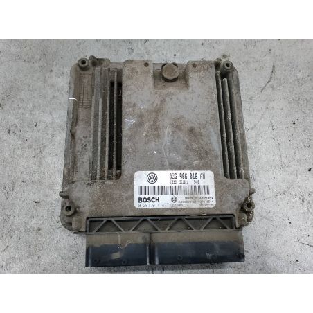 KOMPUTER, STEROWNIK VW GOLF V 2.0 TDI 140KM 2.0 TDI 2003 03G906016AN  0281011477 BOSCH LA7W 140 2180 