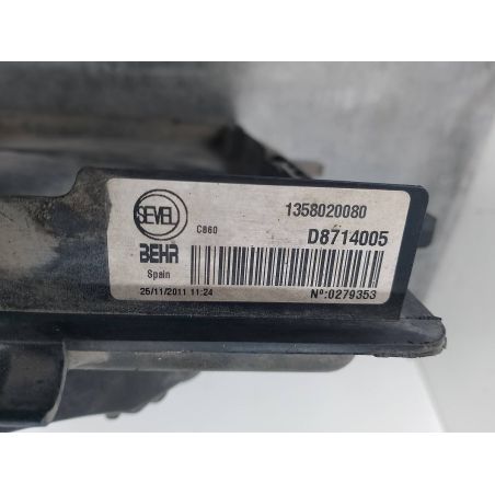 COOLER FAN FIAT DUCATO III 2.3 JTD 2.3 JTD 2011 1358020080 D8714005  249 130 2455 