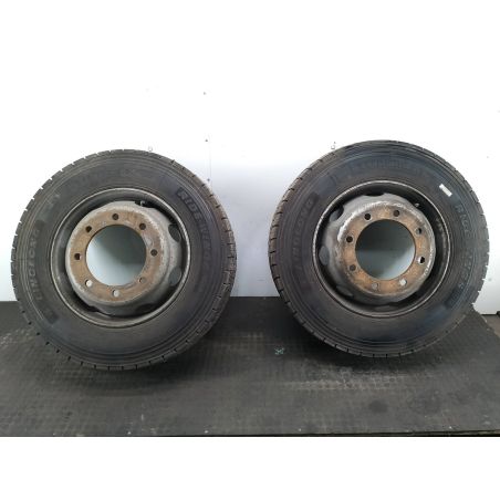 KOŁA CIĘŻAROWE 19.5 PARA IVECO EUROCARGO 5.8 D 120E22 2007 245/70 R19.5 50182 217 6.75" 