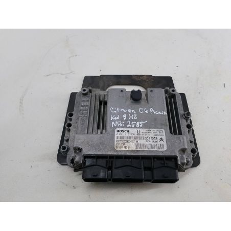 KOMPUTER, STEROWNIK CITROEN C4 PICASSO I 1.6 HDI 109KM 1.6 HDI 2007 9663476180  KNY 109 2585 
