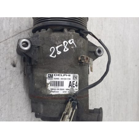 POMPA, SPRĘŻARKA KLIMATYZACJI OPEL ASTRA H 1.9 CDTI 100KM 1.9 CDTI 2008 401351739  9986181 Z20Z 100 2589 