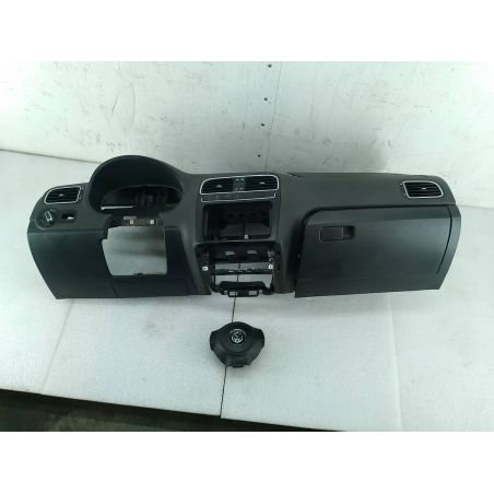 DESKA ROZDZIELCZA,KONSOLA PODUSZKI VW POLO V 1.2 TSI 105KM 1.2 TSI 2011 LD7R 105 2583 