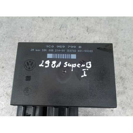 MODUŁ KOMFORTU SKODA SUPERB I 1.9 TDI 131KM 1.9 TDI 2002 1C0959799B LF5U 131 2981 