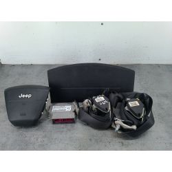 ZESTAW PODUSZEK AIRBAG, PASY PRZÓD, SENSOR JEEP PATRIOT 2.4 16V2007P04664345AE P04896615AB 605884102C 605884103CPX81703031                                            