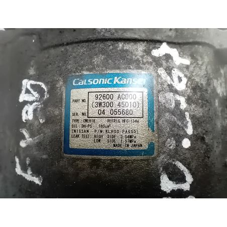 POMPA, SPRĘŻARKA KLIMATYZACJI INFINITI FX35 3.5 V6 2004 92600AC000 3W30045010 BW9 280 2967 