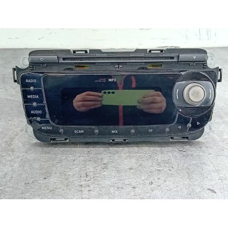 RADIO FABRYCZNE SEAT IBIZA IV 1.4 TDI 80KM 1.4 TDI 2010 6J1035153C LB9A 80 3091 