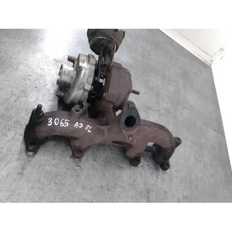 TURBINA Z KOLEKTOREM AUDI A3 8L 1.9 TDI 90KM 1.9 TDI 1999 038253019A    VNT15 LZ3L 90 3065 