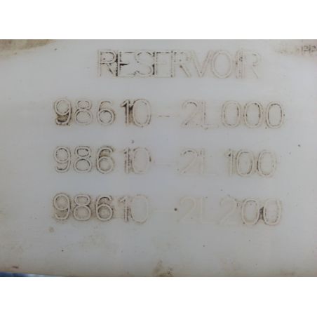 ZBIORNIK SPRYSKIWACZY HYUNDAI I30 I CW FL 1.6 16V 2010 98610-2L000 98610-2L100 98610-2L200 BV 116 3030 