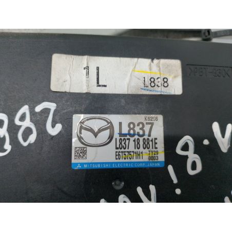 KOMPUTER, STEROWNIK MAZDA 6 II 1.8 MZR 120KM 1.8 i 16V 2008 L83718881E E6T57571H1 120 2880 