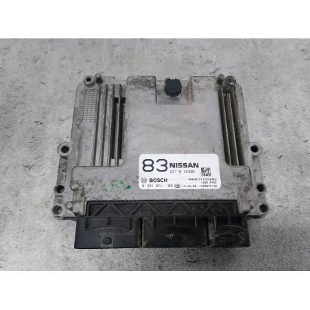 KOMPUTER, STEROWNIK NISSAN QASHQAI II 1.6 DCI 2014 237104EB0D  0281031100  BOSCH Z11 131 3134 