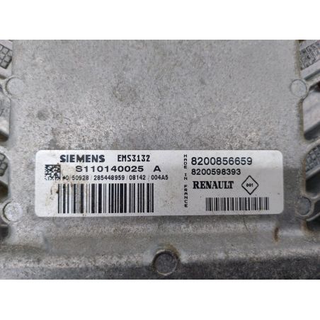 KOMPUTER, STEROWNIK DACIA SANDERO I 1.6 MPI 2008 8200856659 8200598393 TEKNA 87 3222 