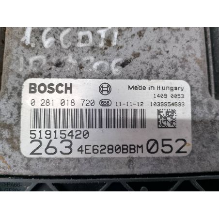 KOMPUTER, STEROWNIK OPEL COMBO D 1.6 CDTI 105KM 1.6 CDTI 2011 51915420 5PU 105 3206 