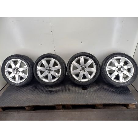 FELGI ALUMINIOWE KOMPLET 17 Z OPONAMI RENAULT MEGANE II 1.5 DCI 105KM 1.5 DCI 2006 8200412198 TED11 106 3379 6.5" 