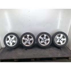 FELGI ALUMINIOWE KOMPLET 15 Z OPONAMI MITSUBISHI SPACE STAR I ( 98-04 ) 1.9 DI-D 102KM1.9 DI-D2003E15X6JG6110216016.0"                                            