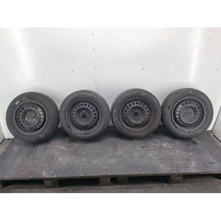 FELGI STALOWE KOMPLET 14 Z OPONAMI HONDA JAZZ II 1.2 I-DSI 1.2 i-DSI 2003 KBA 43736 Y63 77 3575 5.5" 