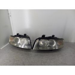 LAMPY PRZÓD KOMPLET AUDI A4 B6 1.9 TDI 130KM1.9 TDI20028E0941004F  8E0990008F  8E0941003F  8E0990007FLZ5L1303560                                            