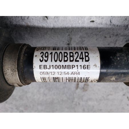 PÓŁOŚ PRAWA PRZÓD NISSAN QASHQAI +2 I 2.0 16V 2010 39100BB24B Z11 141 3432 