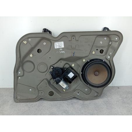 PODNOŚNIK SZYBY PRAWY PRZÓD Z STELAŻEM SKODA OCTAVIA II 1.9 TDI 105KM 1.9 TDI 2005 1Z1837656 LF8F 105 3572 