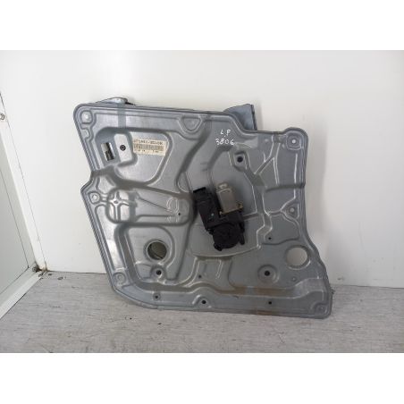 PODNOŚNIK SZYBY LEWY PRZÓD Z STELAŻEM NISSAN PRIMERA III P12 1.8 16V 115KM 1.8 16V 2002 80771AV611 KY0 115 3806 