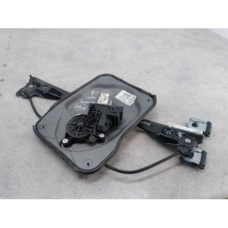 PODNOŚNIK SZYBY LEWY PRZÓD Z STELAŻEM SKODA ROOMSTER