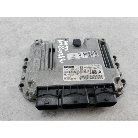 KOMPUTER, STEROWNIK PEUGEOT 207 1.6 HDI 90KM 1.6 HDI 2007 9663786380  EZW 90 3826 