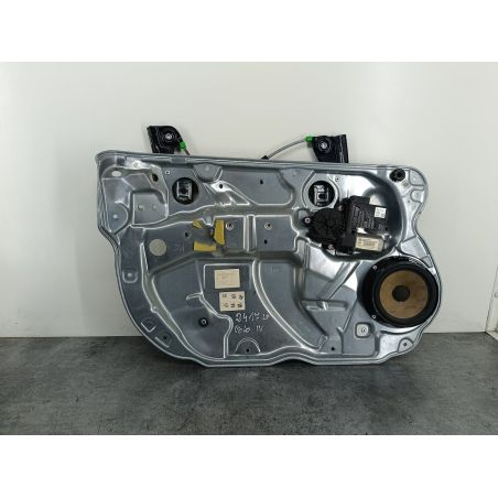 PODNOŚNIK SZYBY LEWY PRZÓD Z STELAŻEM VW POLO IV FL 1.4 16V 80KM 1.4 16V 2006 6Y2959802  6Q0837751  6Q4837755 LD5Q 80 