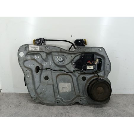 PODNOŚNIK SZYBY LEWY PRZÓD Z STELAŻEM VW TOURAN I 2.0 FSI 150KM 2.0 FSI 2006 1T1837729AG  1T0959701B LC9X 150 3676 